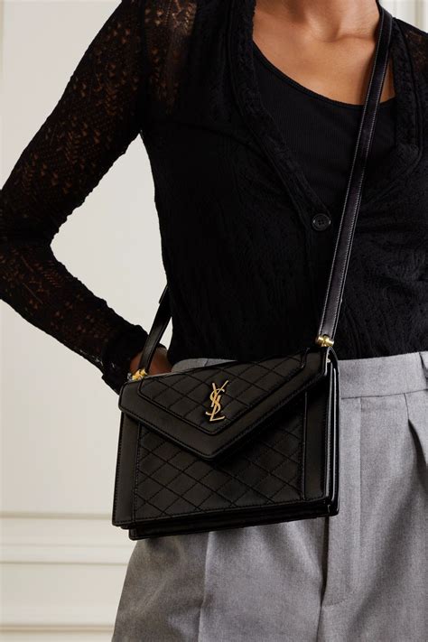 gaby bag ysl|ysl quilted shoulder bag.